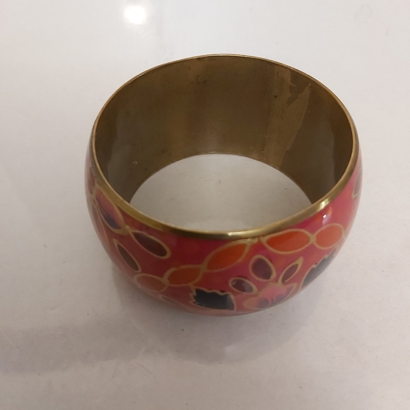 Chic Bracelet (Floral and Golden) - Picture 7 of 8